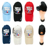 Wholesale Casual Baseball Caps "Texas" Design For Men's