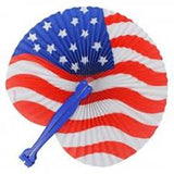 Stars and Stripes Folding Fan kids Toys In Bulk