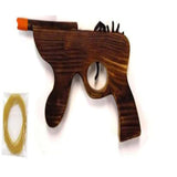 Wholesale Antique-Looking Machine Gun Elastic Shooter Fun Toy for Cops & Robbers Play (Sold by the piece or dozen)