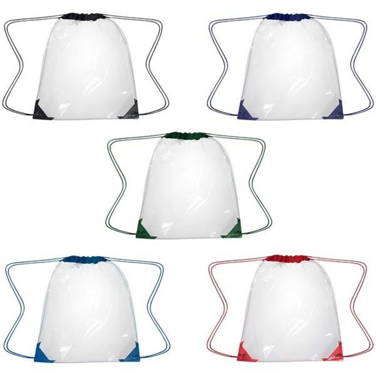 Clear Drawstring Backpack In Bulk