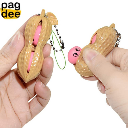 Squeeze Beans Keychain