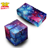 3D Galaxy Cube Infinity Fidget Toy