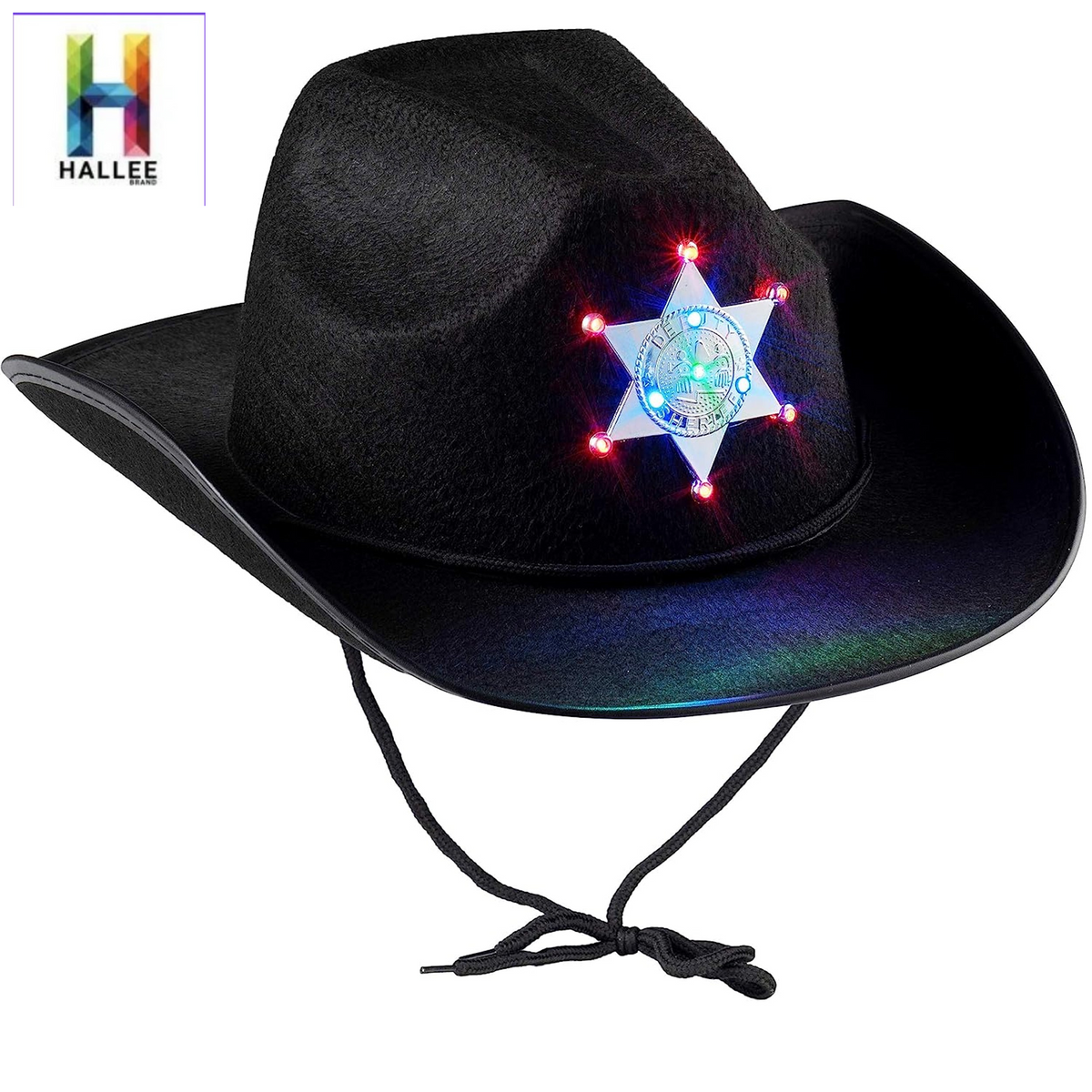 Blinking Light Up Cowboy Hat In Bulk