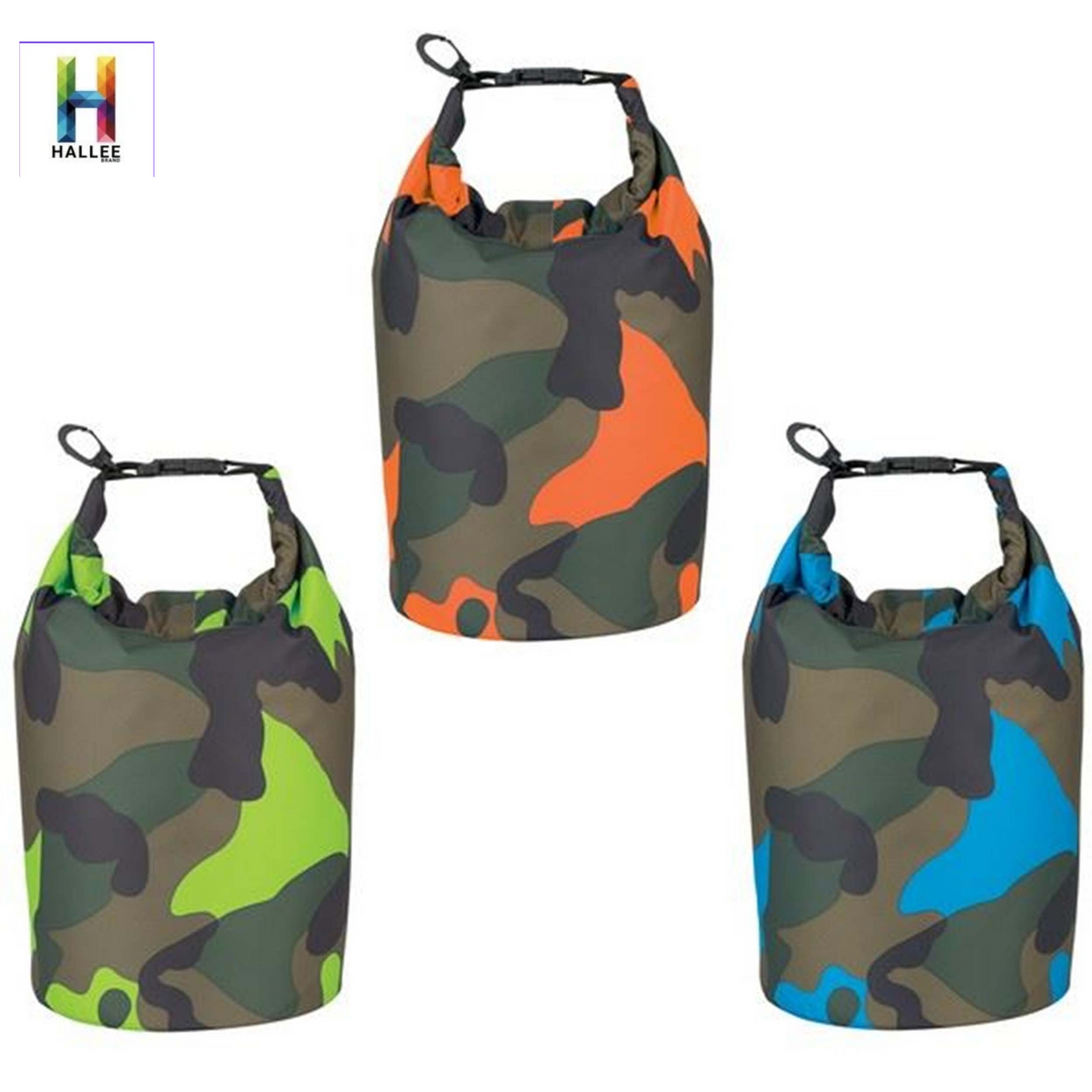 Waterproof Camo Dry Bag In Bulk- Sold By Case Of 50 Pcs