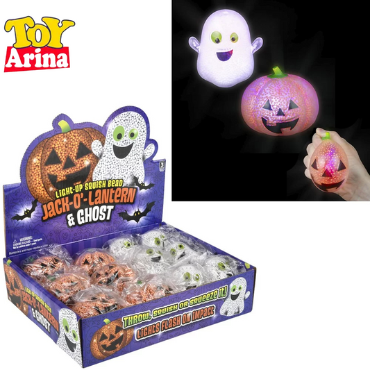 Light Up Squish Bead & Ghost Toys In Bulk