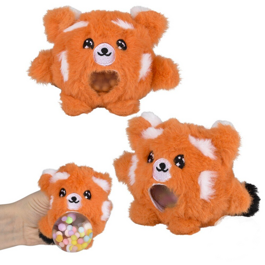 Cute Panda Squeezy Bead Plush Kids Toys in Bulk