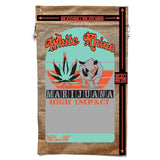 White Rhino Marijuana Burlap Bag - Majestic Cannabis Storage