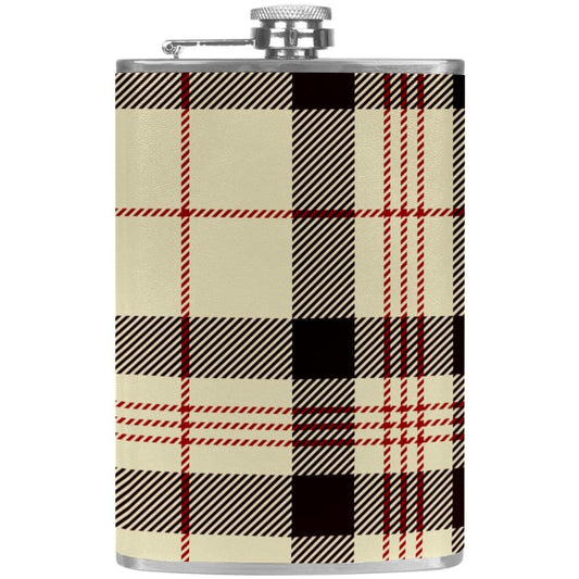 Wholesale Leather-Wrapped Flask with Stainless Steel Whiskey Flask (Sold By Piece)