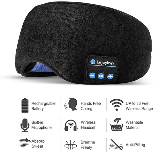 Wireless & Adjustable Bluetooth Sleep Band- Assorted