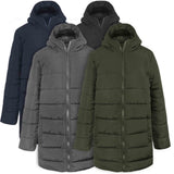 Youth Hooded Puffer Winter Coat - Stay Warm in Style