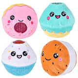 3" Sweet Treat Squeezy Bead plush | Assorted (Dozen = $37.99)