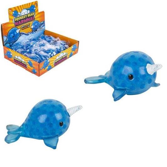 Squeeze Bead Narwhal For Kids In Bulk