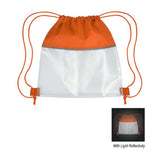 Reflective Drawstring Bag In Bulk- Assorted