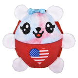 Patriotic Reverse Eez plush 4"