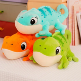 1009TA 1PC 30cm Cartoon Real Like Lizard & Chameleon Plush Toys Creative Simulation Animal Reptile Stuffed Pillow Gifts