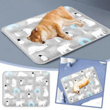 2808GP Dog Mat Cooling Summer Pad Mat For Dogs Cat Blanket Breathable Washable Reusable Anti Slip Cool Cushion Pet Ice Nest Suppli U4M9