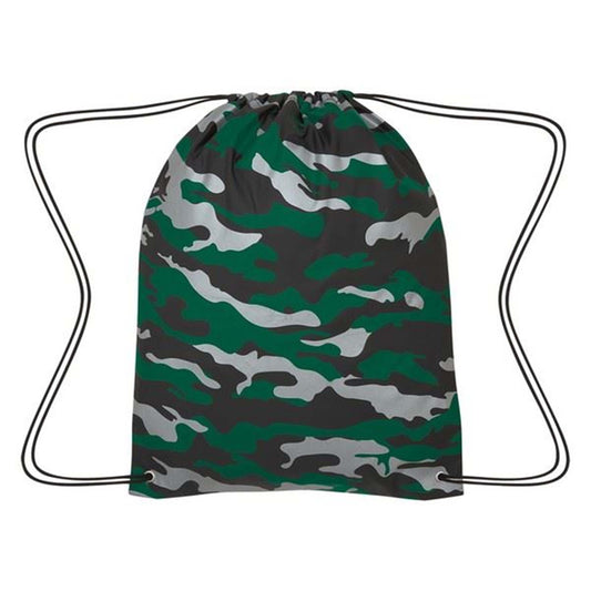 Wholesale Camo Drawstring Sports Pack- Assorted