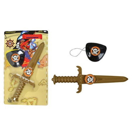 Pirate Dagger with Eye Patch For Kids In Bulk