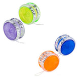 Wholesale Crystal Two Tone Yo Yo kids toys- Assorted