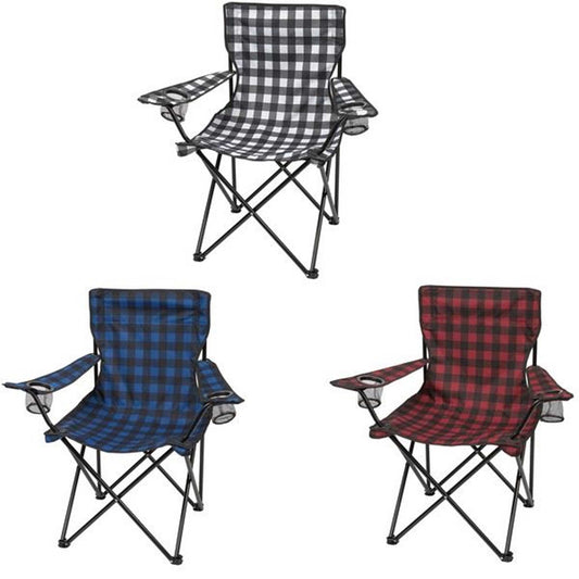 Northwoods Folding Chair with Carrying Bag In Bulk- Assorted