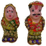 Plaster Of Paris Made Idols Of Rajasthani Couple