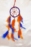 Orange & Blue Dreamcatcher Ring: Fengshui Decorative Showpiece for Goodluck