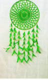 Green Dream Catcher Feathers Capture Dreams and Embrace Nature's Serenity Size: 30*12 inches