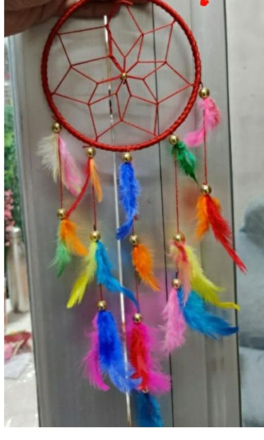 Multi Dream Catcher Wall Hanging Attract Positive Dreams & Positive Thinking Decorative Showpiece