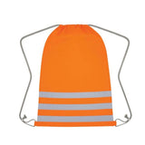 Reflective Safety Drawstring Bag In Bulk- Assorted