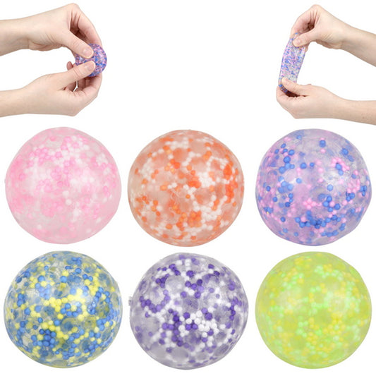 Squish Sticky Beaded Orbs For Kids In Bulk- Assorted