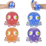 Pop Eye Squeeze Bead Octopus kids toys In Bulk- Assorted