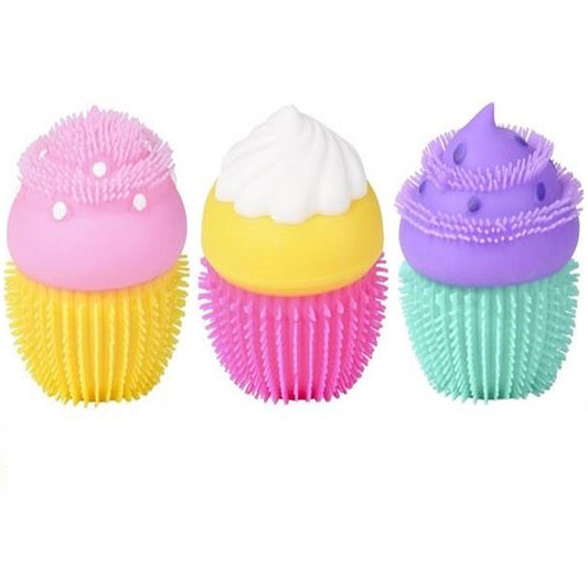 Puffer Cupcake kids toys In Bulk- Assorted