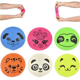 Squeezy Animal Faces Ball For Kids In Bulk- Assorted