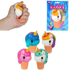 Squish Unicorn Ice Cream kids Toys In Bulk- Assorted