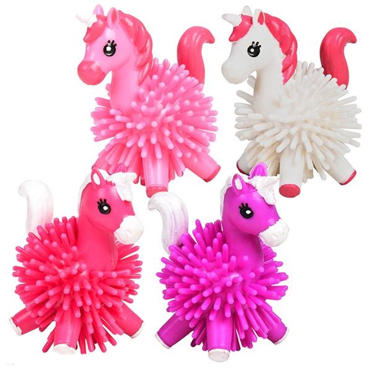 Unicorn Spiky Ball Kids Toys In Bulk- Assorted