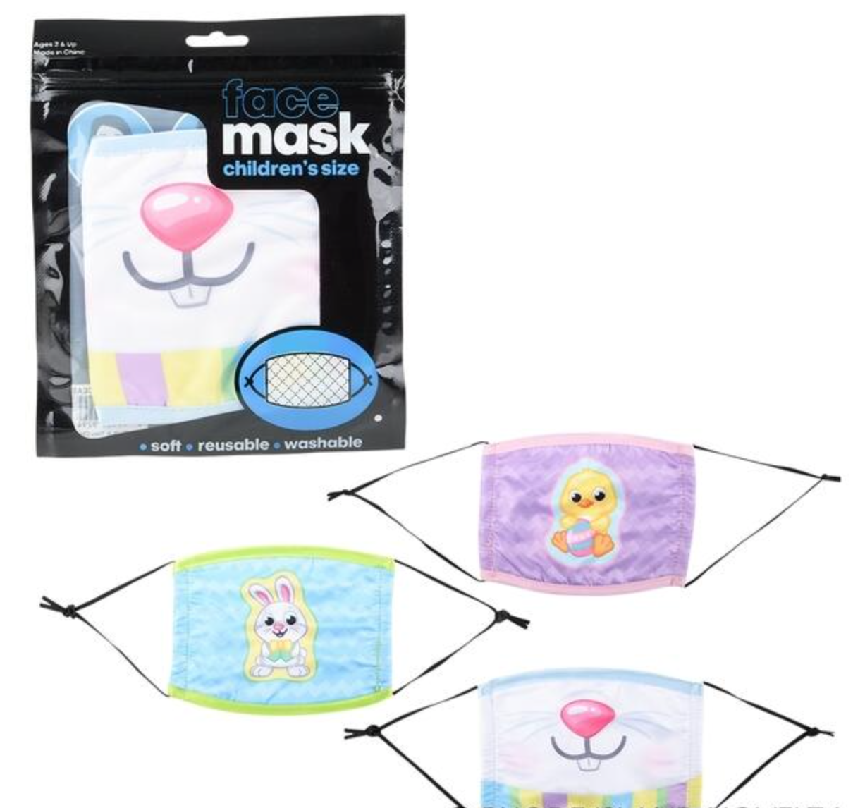 Buy EASTER FACE MASK CHILD SIZE in Bulk