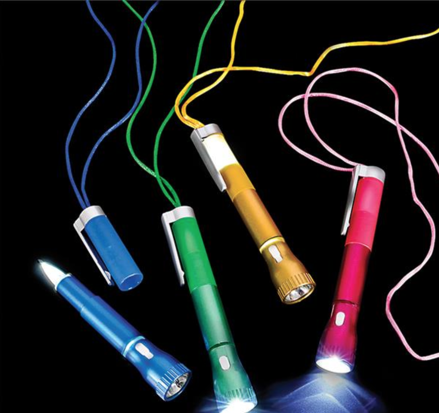 Buy LIGHT-UP PEN W/NECKLACE in Bulk