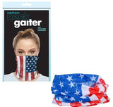 Buy PATRIOTIC NECK GAITER 10 X 18" in Bulk