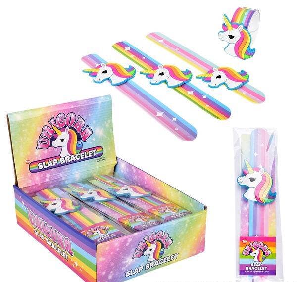 Buy UNICORN SLAP BRACELET 8.5" in Bulk