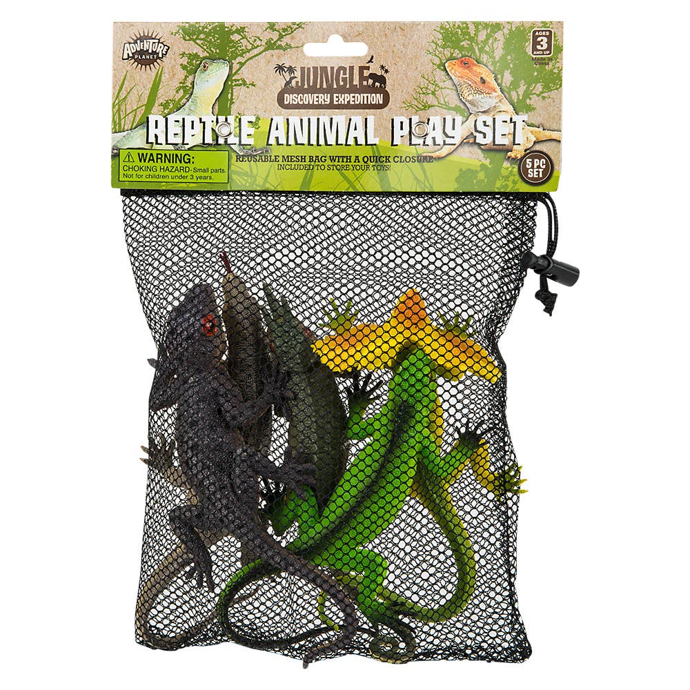 Buy REPTILE FIGURES IN MESH BAG in Bulk