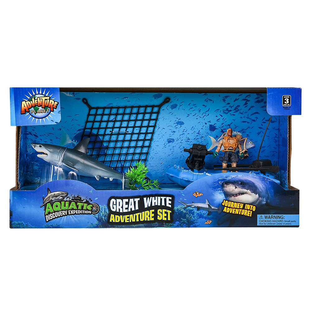 Buy GREAT WHITE SHARK ADVENTURE SET in Bulk