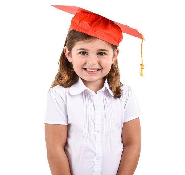 Buy RED CARDBOARD GRADUATION CAP in Bulk