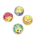 Smiley Ribbon Crystal Bouncing Ball