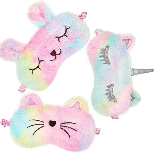 Unicorn Shaped Eye Mask for Kids