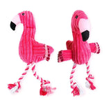 Flamingo Squeaky Pet Toy