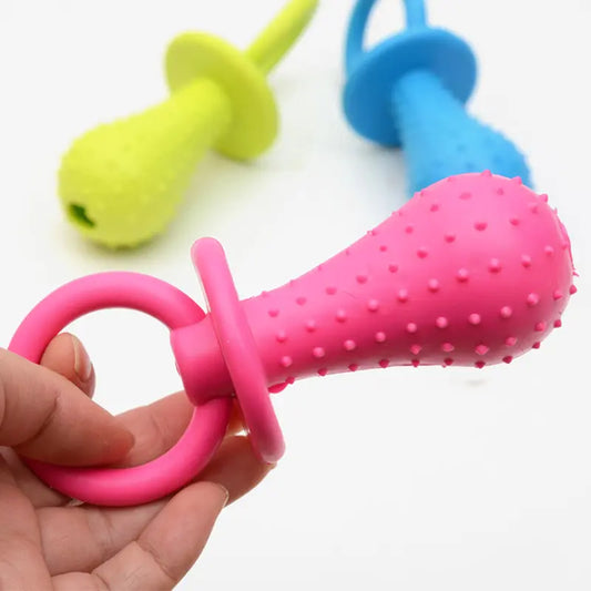 Pet for Small Dogs Rubber Resistance To Bite Dog Teeth Cleaning Chew Toys