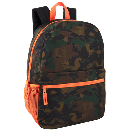 17 Inch Printed Backpacks - Boys ( 1 Case=24Pcs)