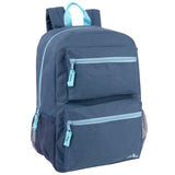 Double Side Pocket Backpack for Unisex - 17 Inch