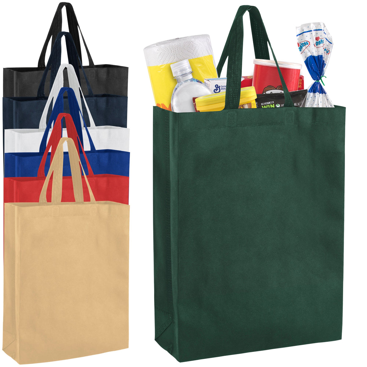 Wholesale Reusable Tall Grocery Bag