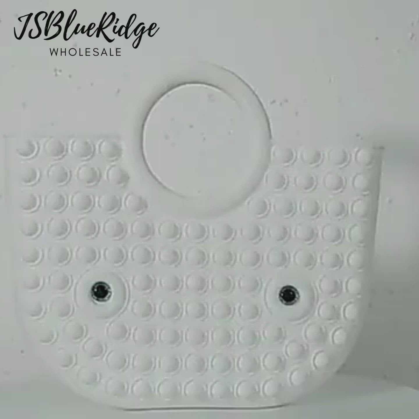 Video Demonstration of White Pop it Fidget Tote Bag